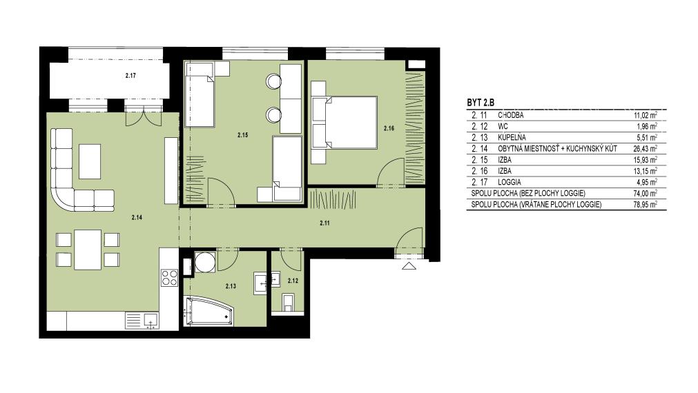 PREDANÝ!!! 3-izbový byt v centre Banskej Bystrice na predaj