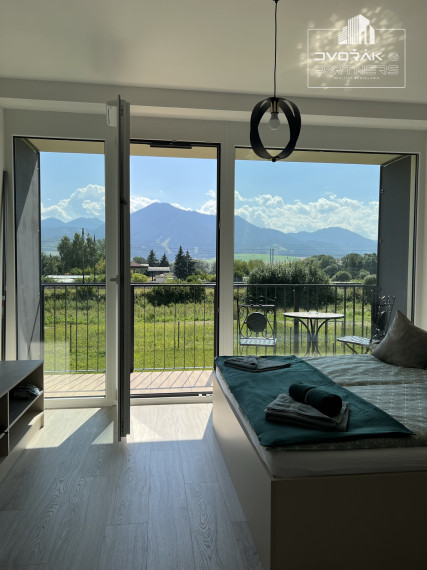 REZERVOVANÝ! Exkluzívne!! 1-izbový byt v novostavbe Stošice - Podhorany s parkovacím miestom na predaj