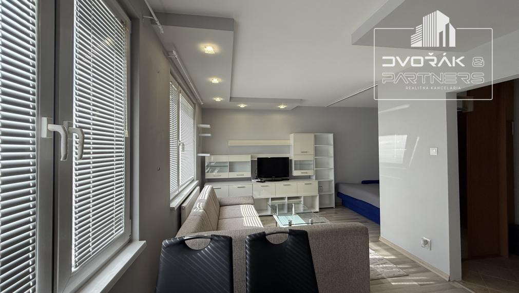 EXKLUZÍVNE!!! Prenájom 1-izbového zariadeného bytu na Tulskej ulici