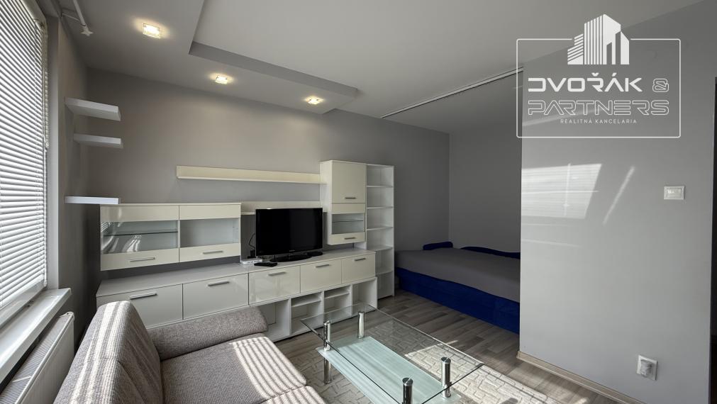 EXKLUZÍVNE!!! Prenájom 1-izbového zariadeného bytu na Tulskej ulici