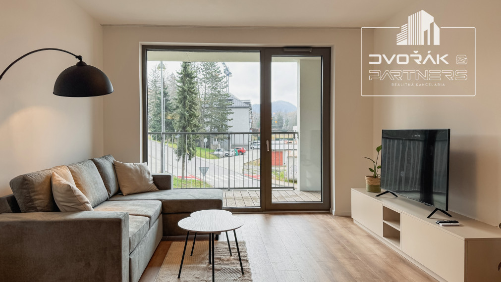 EXKLUZÍVNE!!! Moderný 2-izbový byt v novostavbe Severná s parkovacím miestom na prenájom