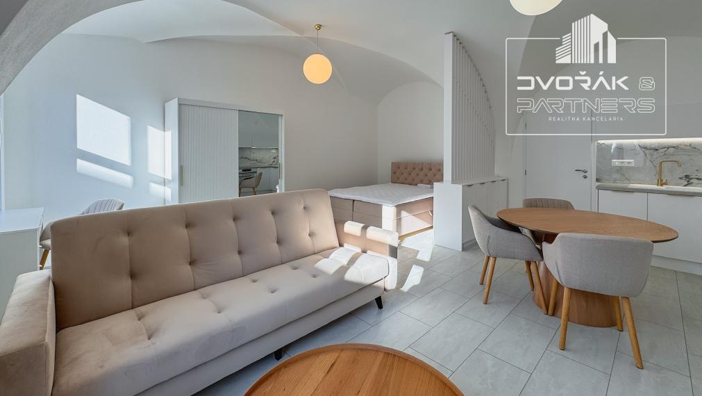 EXKLUZÍVNE!!! Veľký 1-izbový byt v priamom centre na prenájom