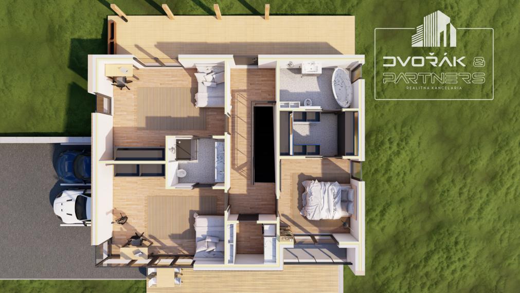 NA PREDAJ / Moderná novostavba rodinného domu 5 min. od Banskej Bystrice