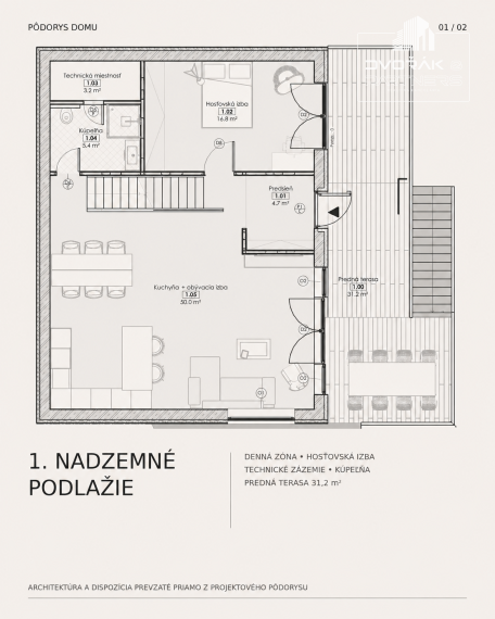 NA PREDAJ / Moderná novostavba rodinného domu 5 min. od Banskej Bystrice