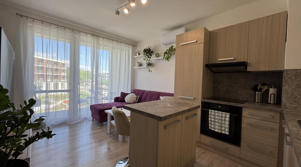 Moderný 1,5-izbový byt v novostavbe Viladom Hurbanova na prenájom