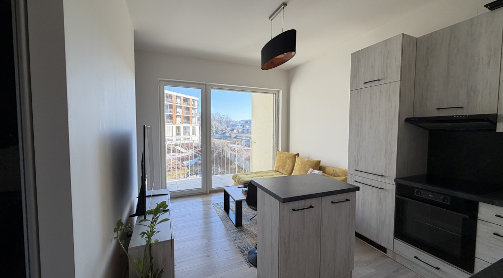 Moderný 1,5-izbový byt v novostavbe Viladom Hurbanova na prenájom