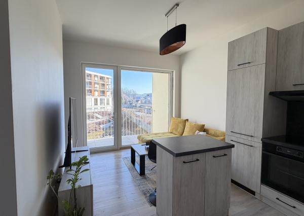 Moderný 1,5-izbový byt v novostavbe Viladom Hurbanova na prenájom